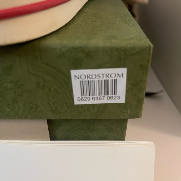 Gucci Tennis 1977 Webbing Trimmed Monogrammed Blue Denim Sneakers Size 8… - Picture 12 of 15